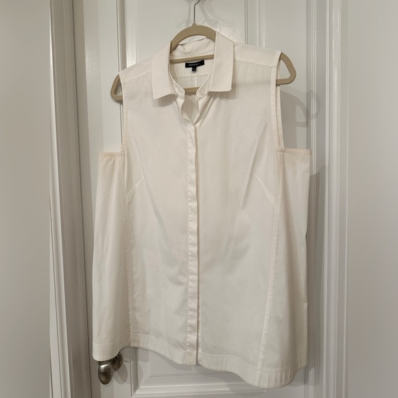 Lafayette 148 Sleeveless Shirt EUC - Picture 2 of 9